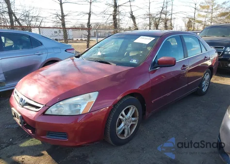 2006 Honda Accord 2.4 Ex из США, поврежденный, VIN 1HGCM56786A140403